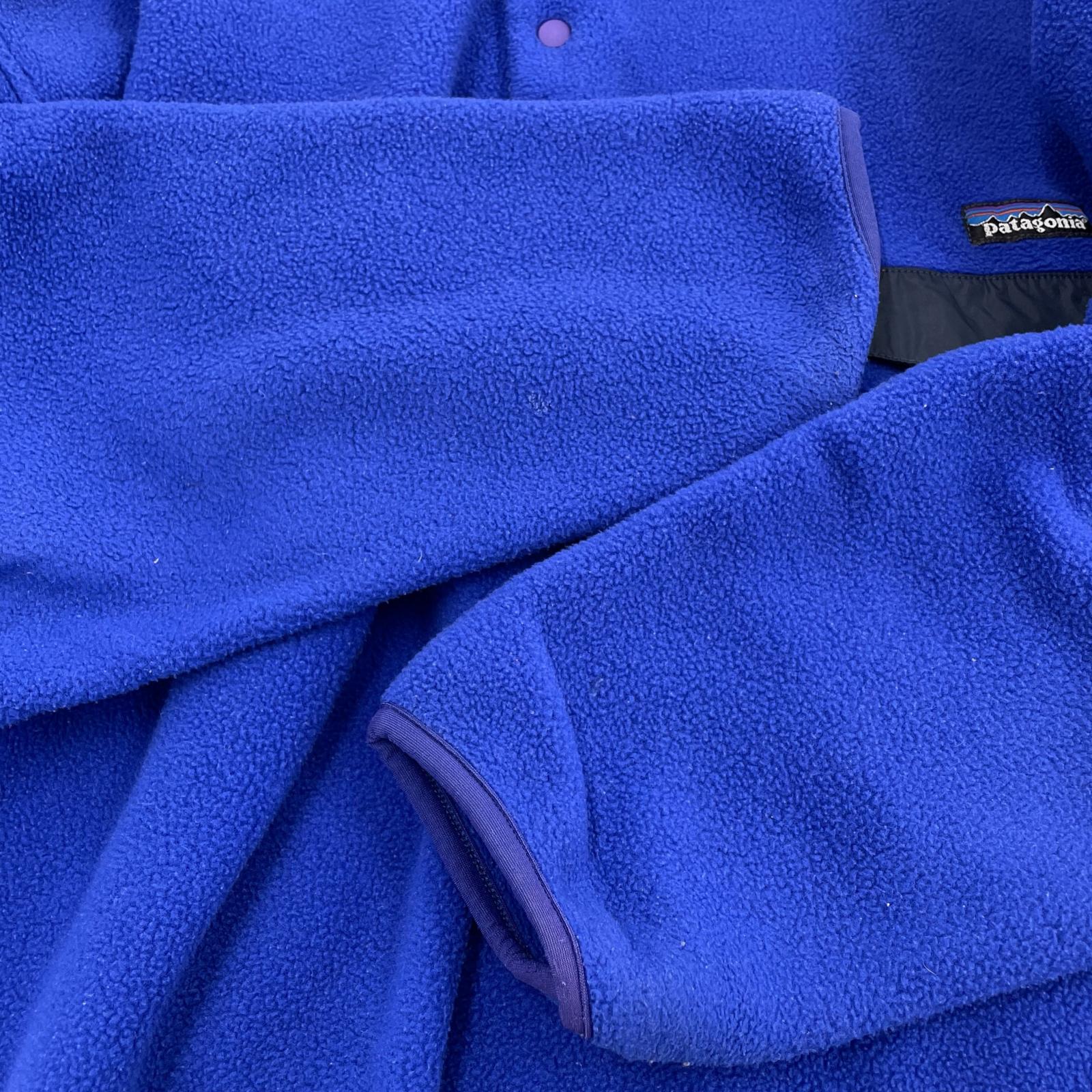 ジャケット 90s patagonia SYNCHILLA スナップT 25450 青 (L) L