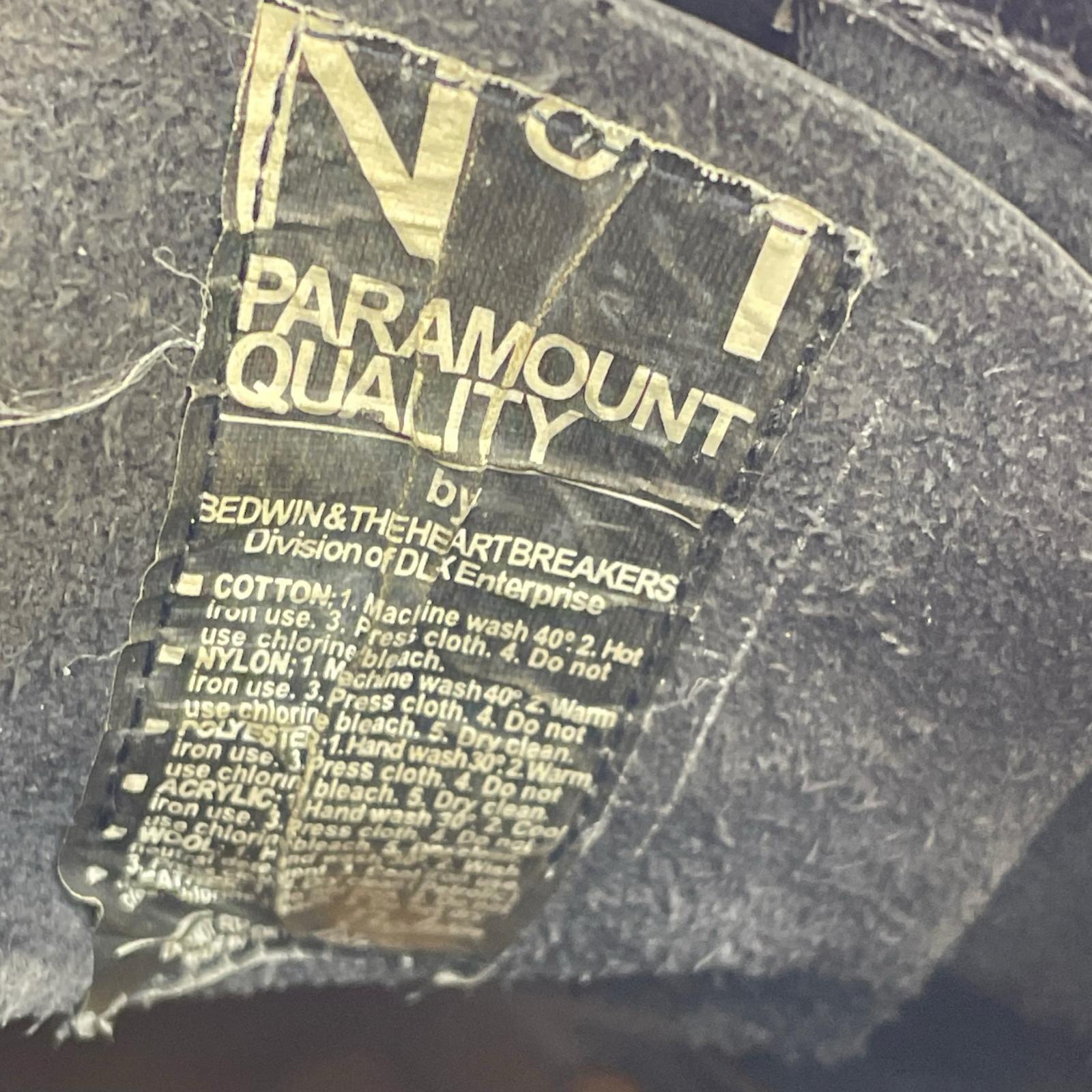 ブーツ ×BEDWIN シャフトカットブーツ 黒 ブラック