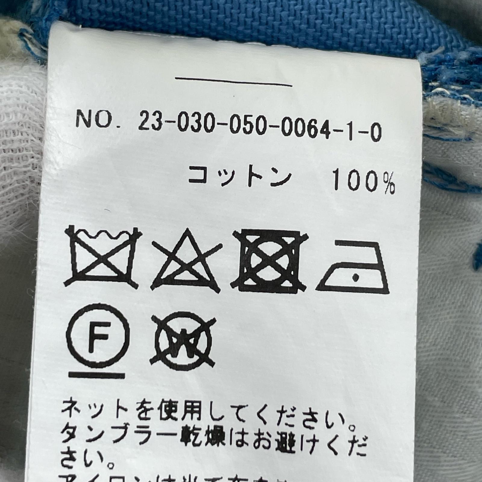 パンツ USA製 ツータック チノ 水色 32 ブルー