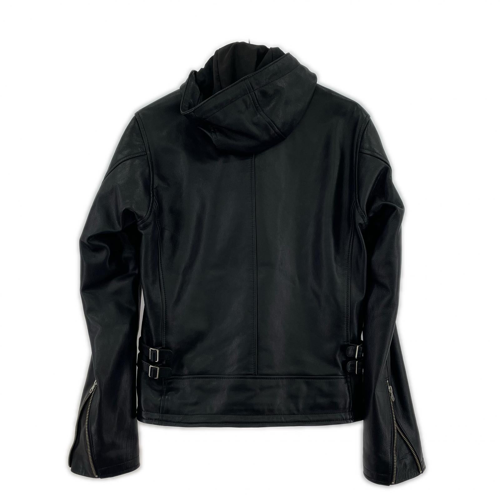 レザージャケット KADOYA EURO CAPP レザージャケット (M) M ブラック