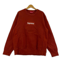 スウェット 18AW/Box Logo Crewneck L レッド