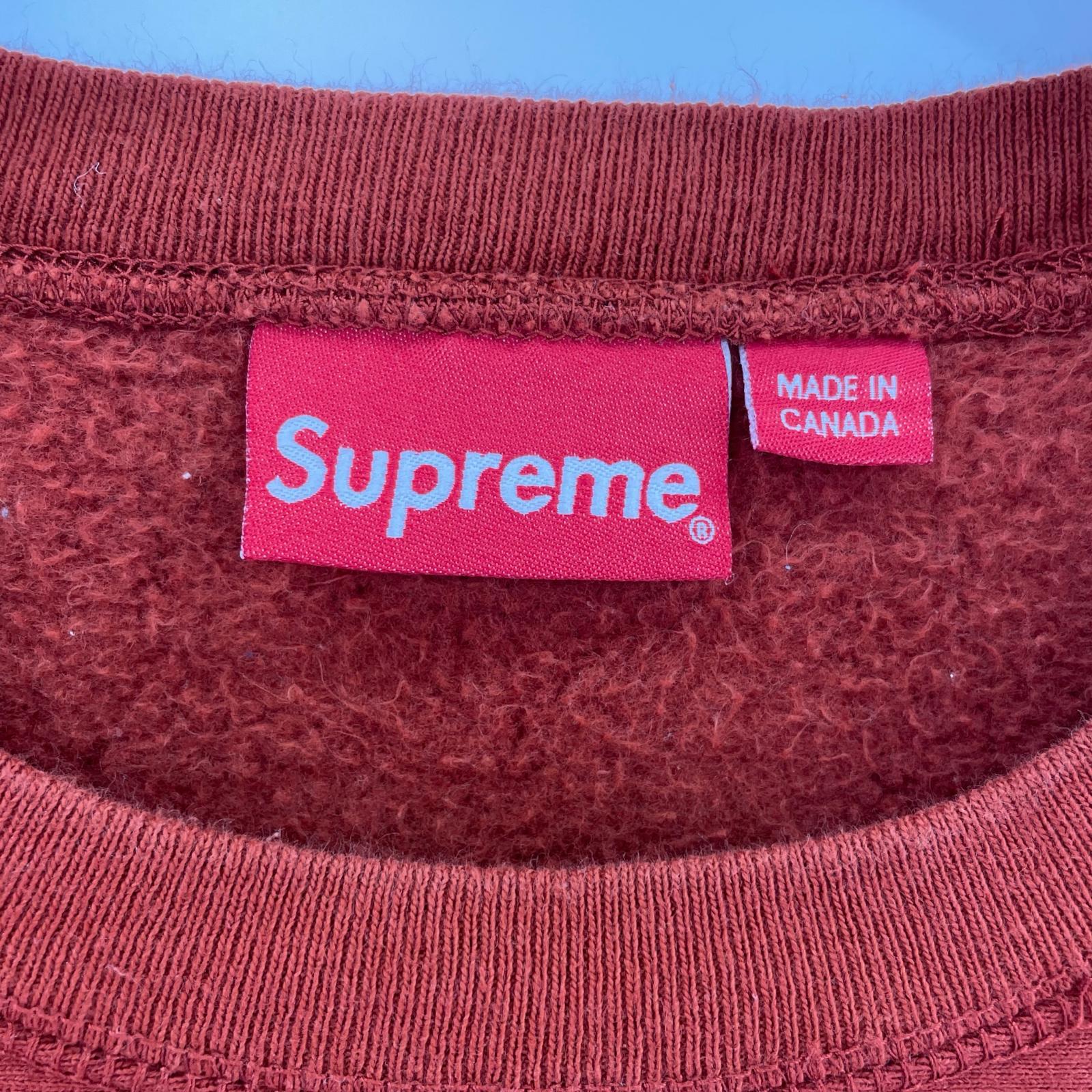 スウェット 18AW/Box Logo Crewneck L レッド