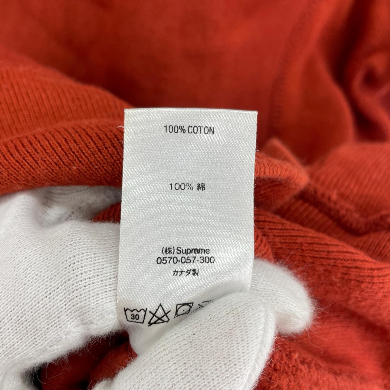 スウェット 18AW/Box Logo Crewneck L レッド