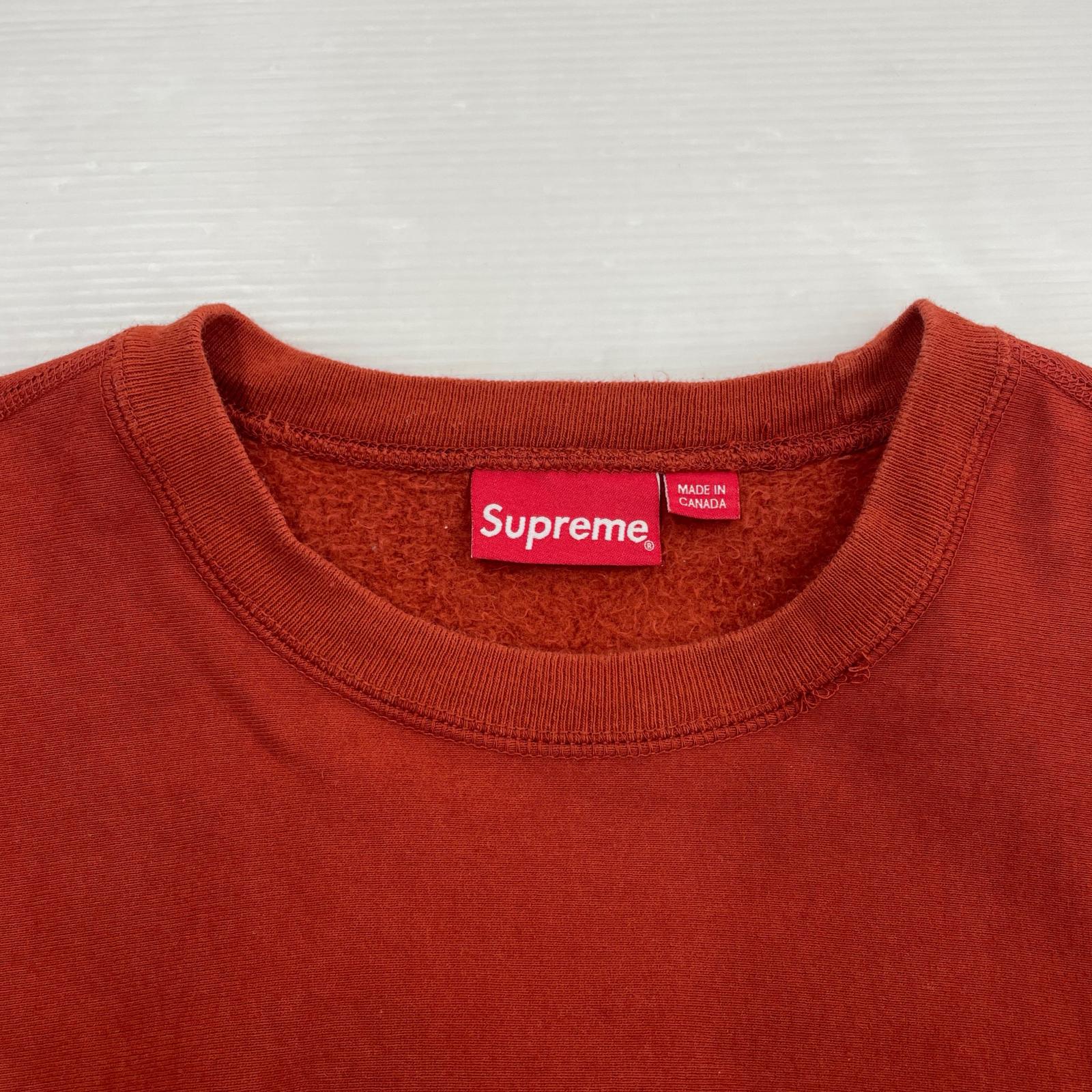 スウェット 18AW/Box Logo Crewneck L レッド
