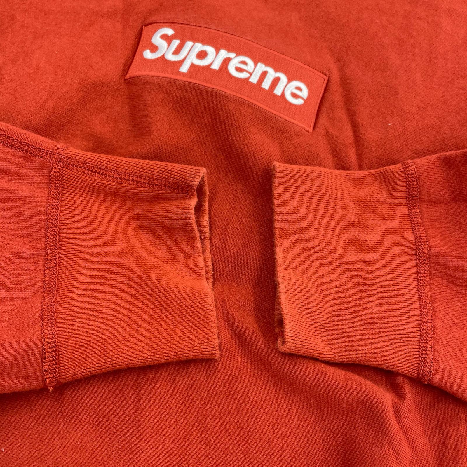 スウェット 18AW/Box Logo Crewneck L レッド