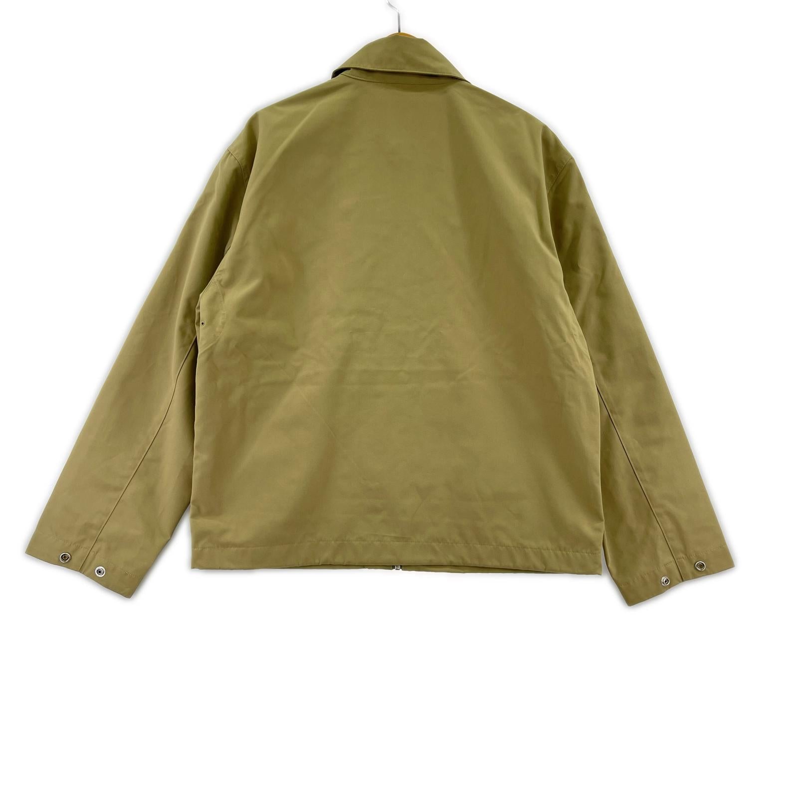 ジャケット 撥水スナップボタン ジャケット ベージュ ベージュ