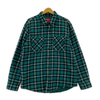ジャケット Arc logo Quilted Flannel shirt L グリーン