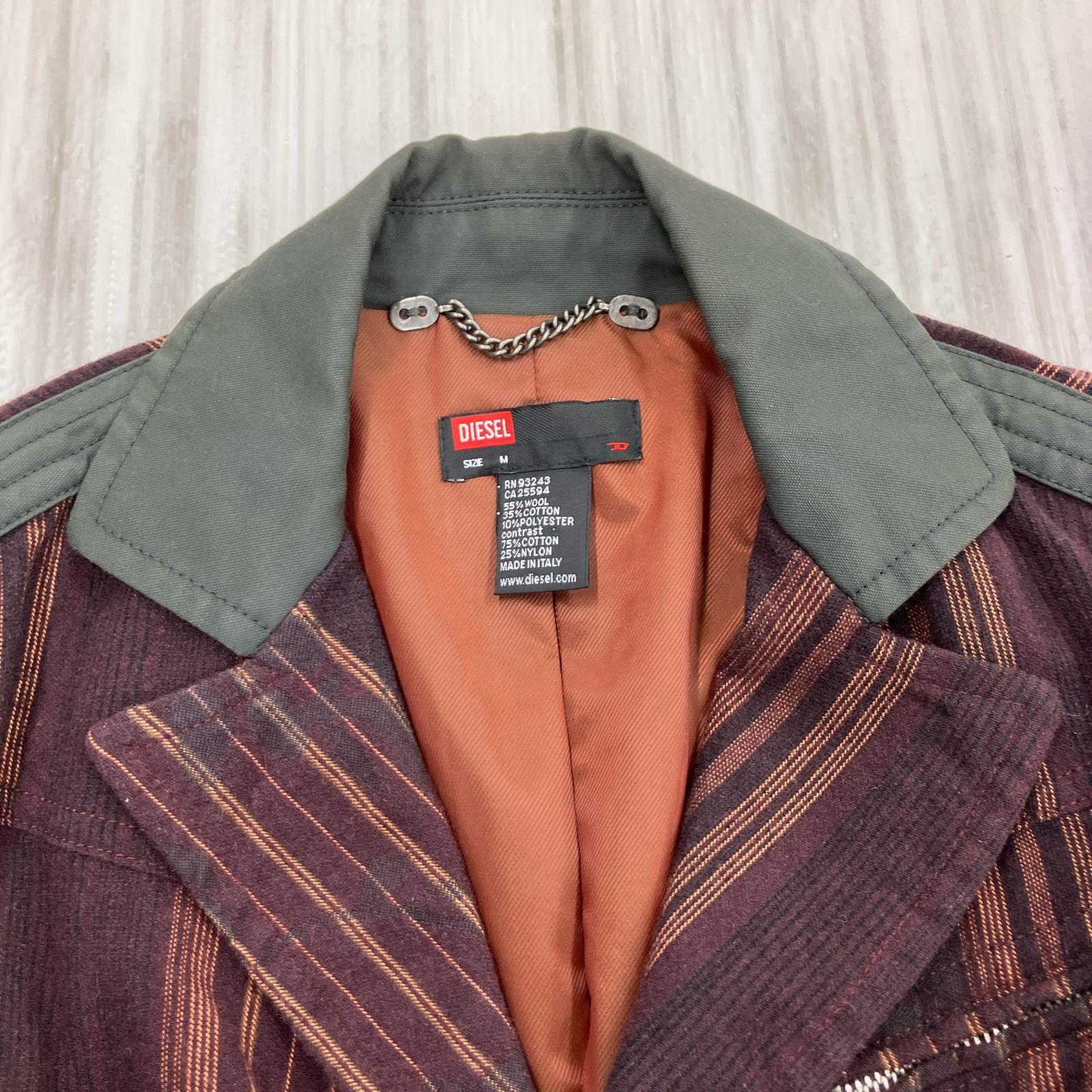 テーラードジャケット DIESEL Gimmick Tailored Jacket M 総柄 M