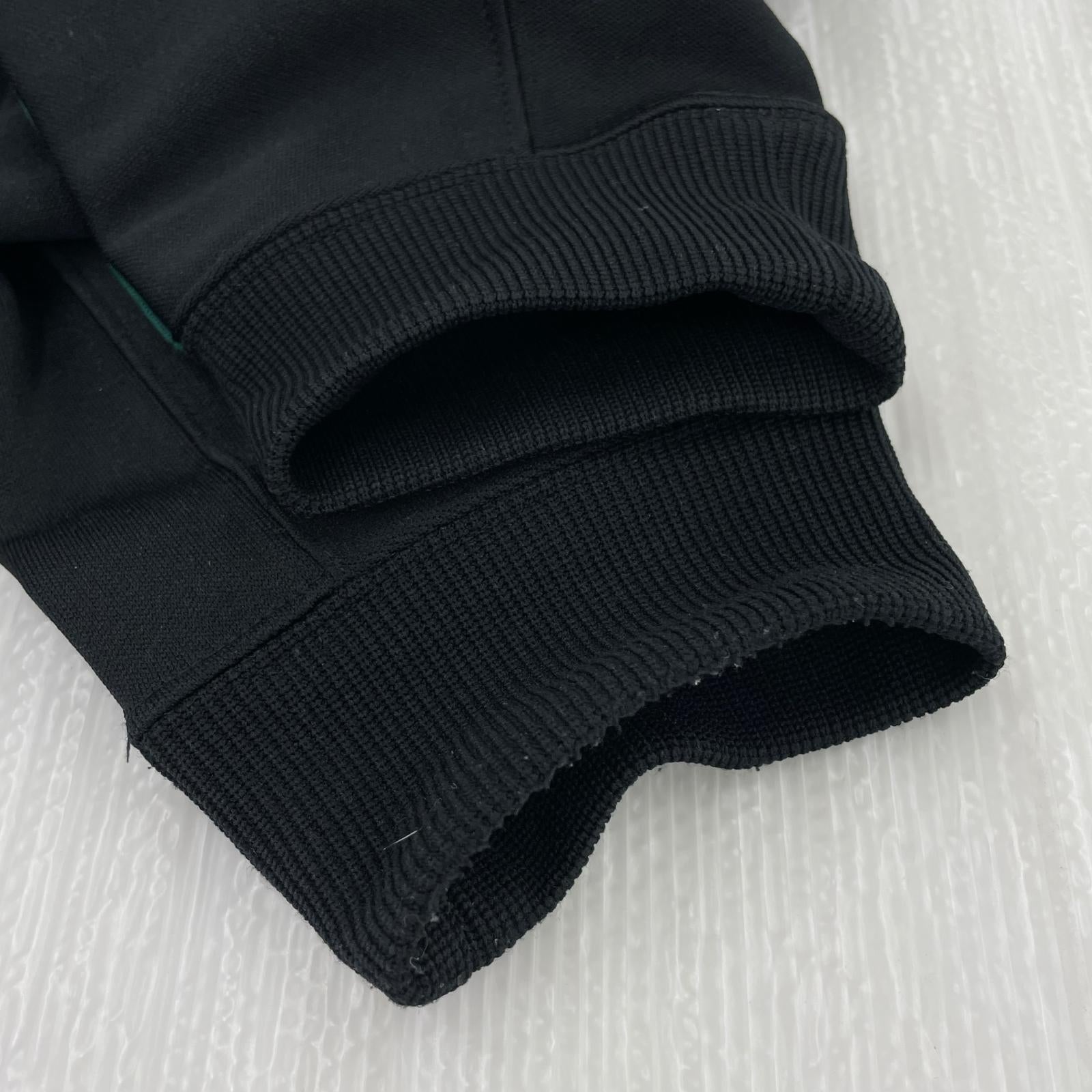 パーカー ハーフジップフーディー BLK L ブラック