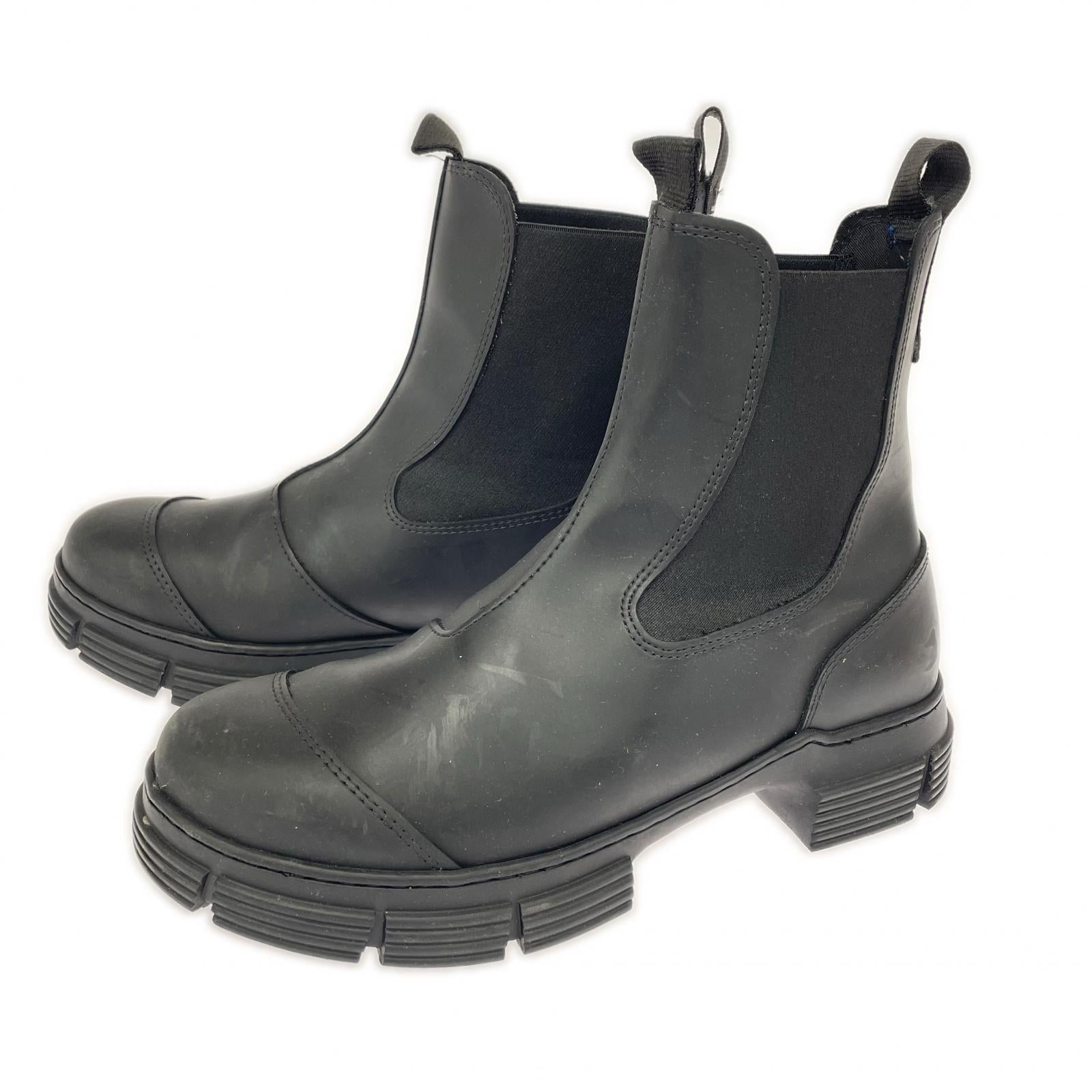 ブーツ BOOTS Recycled Rubber 39 ブラック