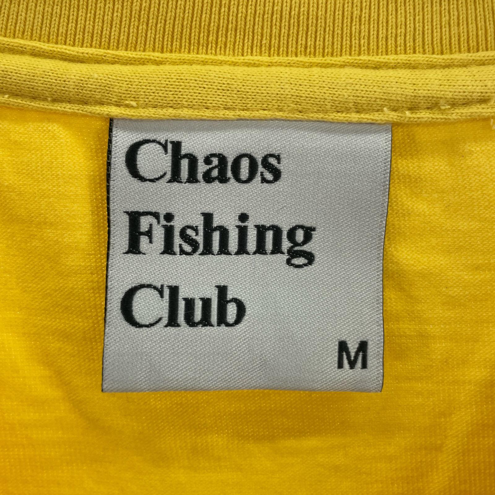 半袖Tシャツ Chaos Fishing Club 黄 (M) M イエロー