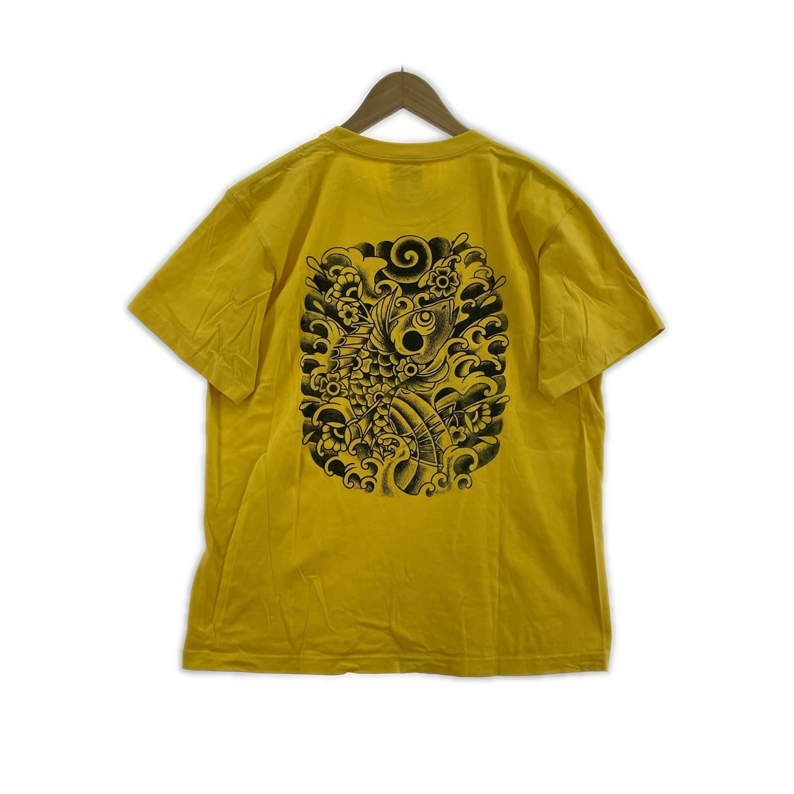 半袖Tシャツ Chaos Fishing Club 黄 (M) M イエロー
