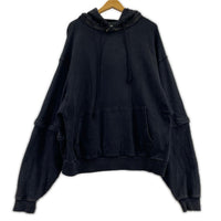 パーカー Grancy HeavyWeight ZipDesign Hoodie L ブラック