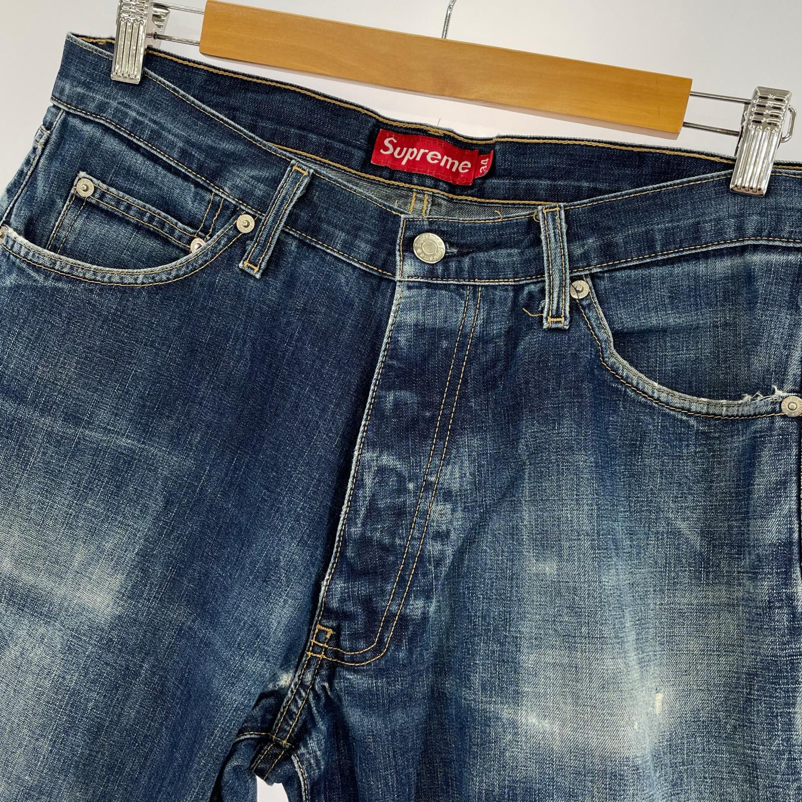 デニムパンツ デニムパンツ USA製 w34 34 ブルー