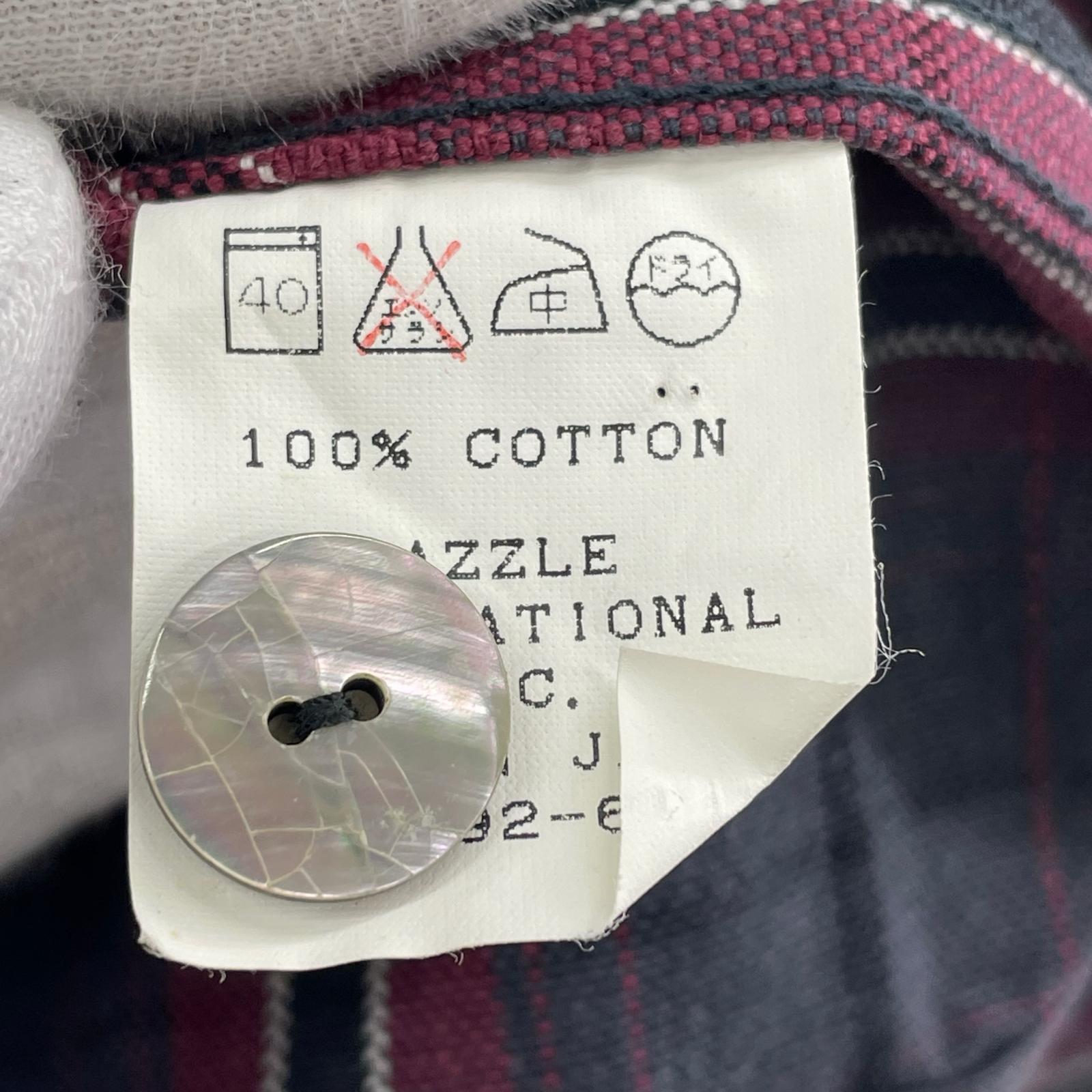 その他アウター チェック コットン カバーオール (M) M マルチカラー