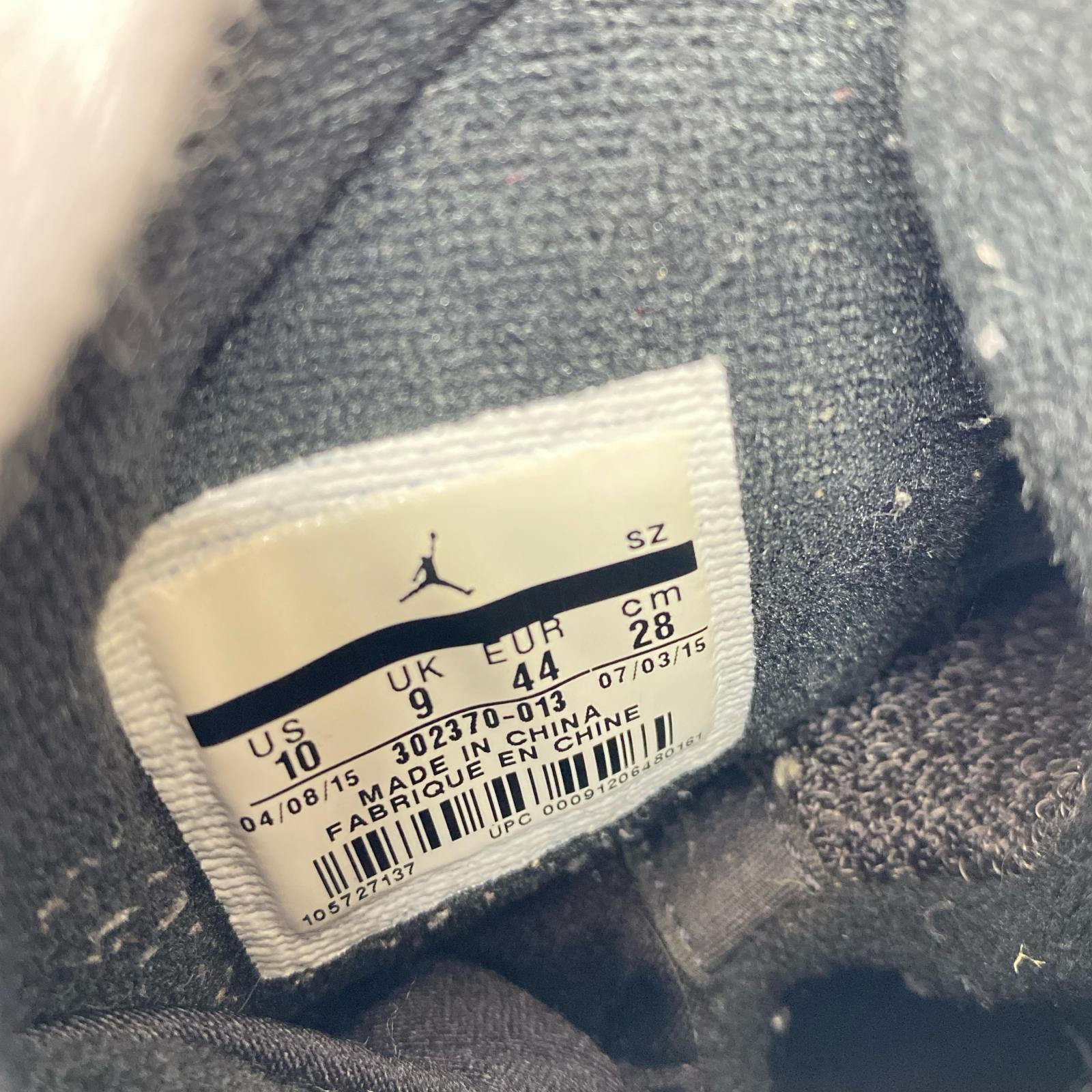 スニーカー AIR JORDAN 9 RETRO/28.0 28cm (US10 UK9 1/2 EU46) グレー