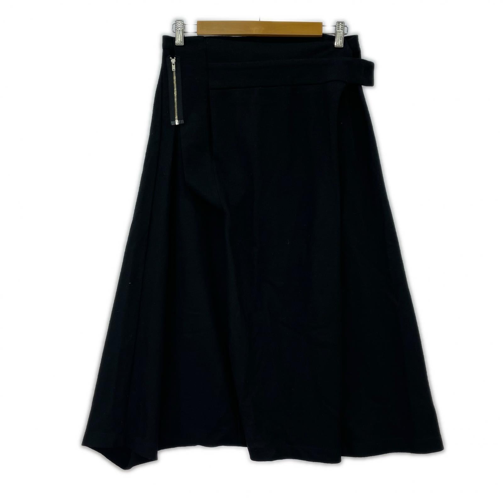 ロングスカート Y's SARROUEL PANTS アシンメトリーサルエルパンツ 2 ブラック 2 ブラック