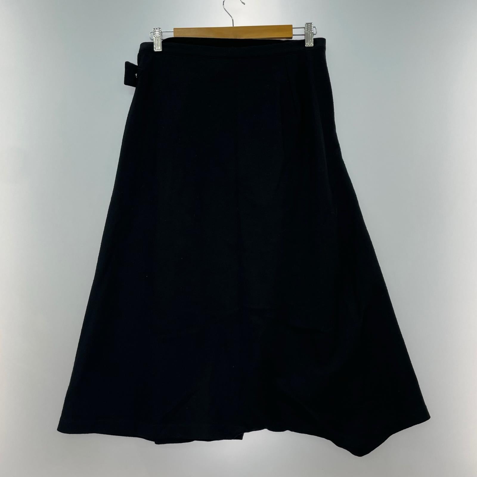 ロングスカート Y's SARROUEL PANTS アシンメトリーサルエルパンツ 2 ブラック 2 ブラック