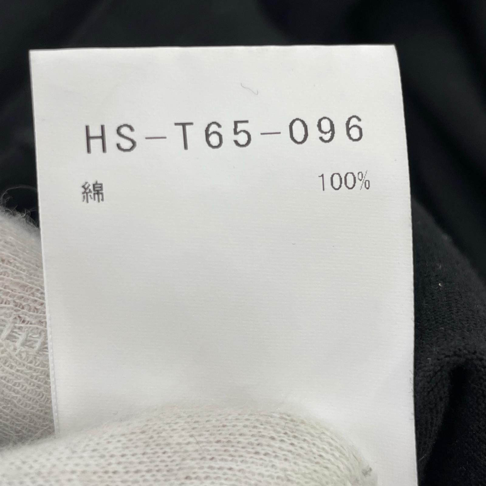 ポロシャツ Yohji Yamamoto POUR HOMME コットン L/Sポロシャツ 3 ブラック 3 ブラック