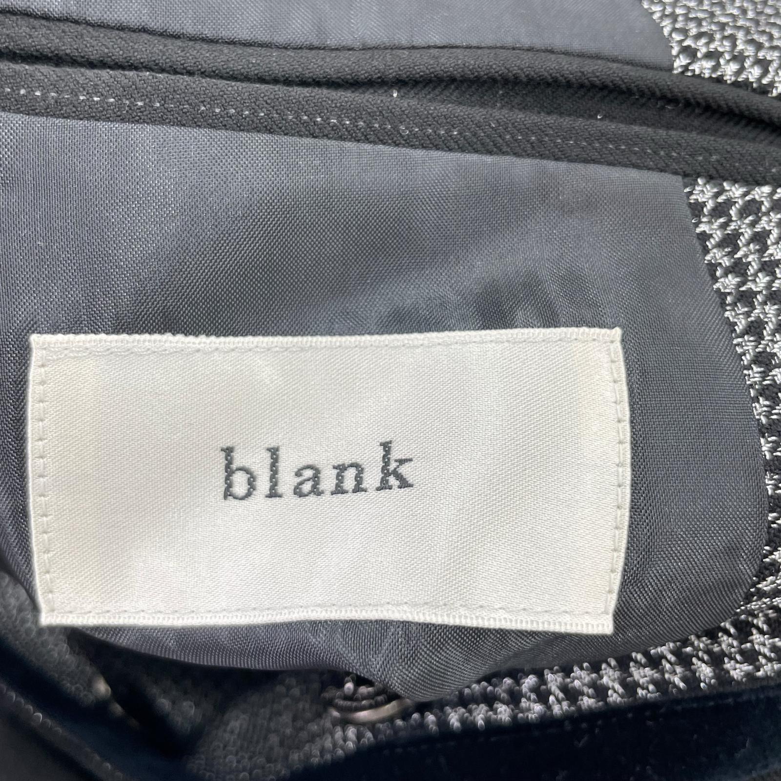 ジャケット blank Noir Tailored JKT テーラードジャケット 2 ブラック 2 ブラック