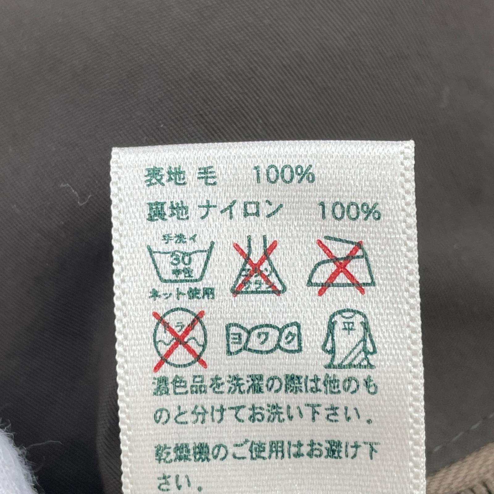 ジャケット 切替ベスト (M) 茶 M