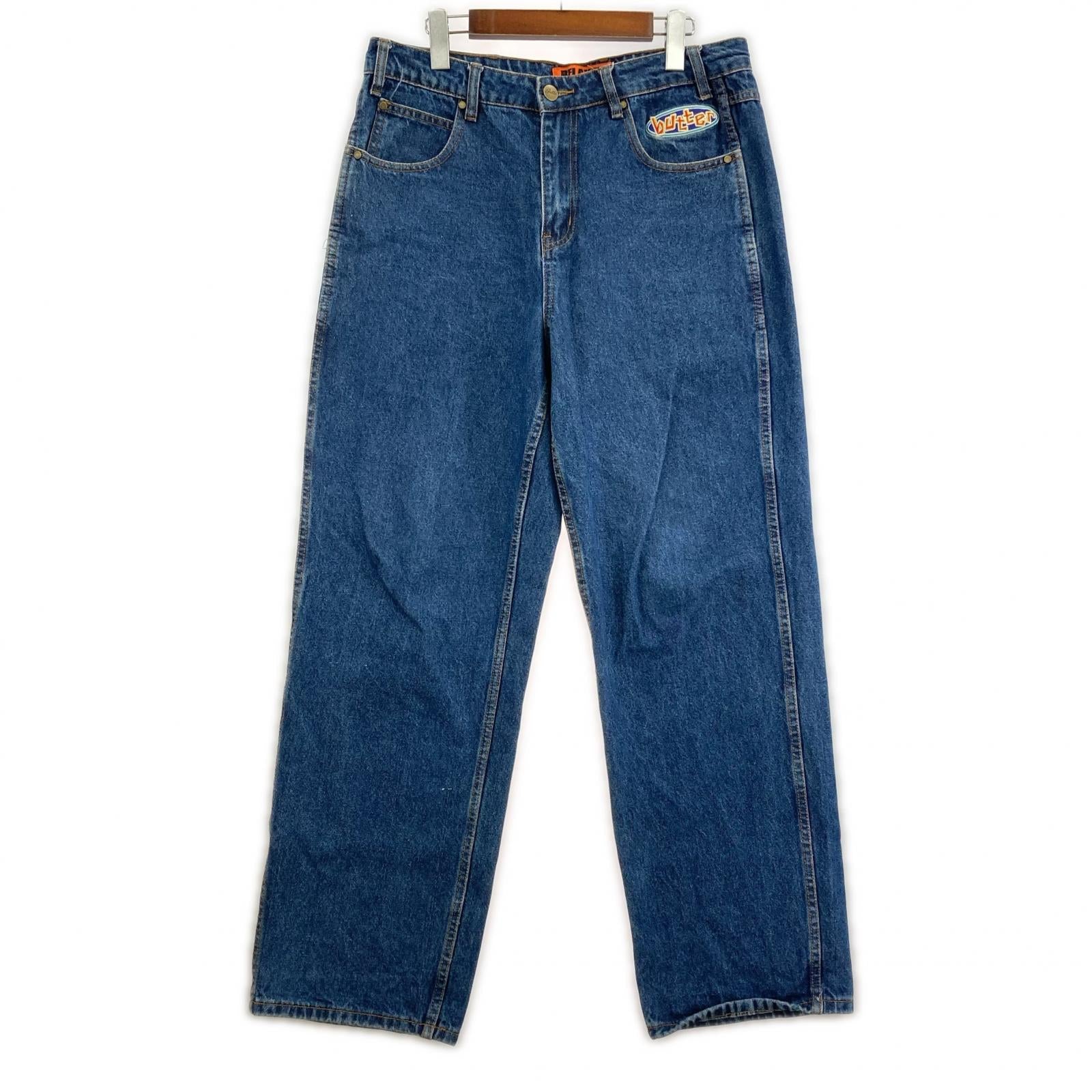 デニムパンツ BUTTER GOODS RELAXED Loose Fit デニムパンツ 30