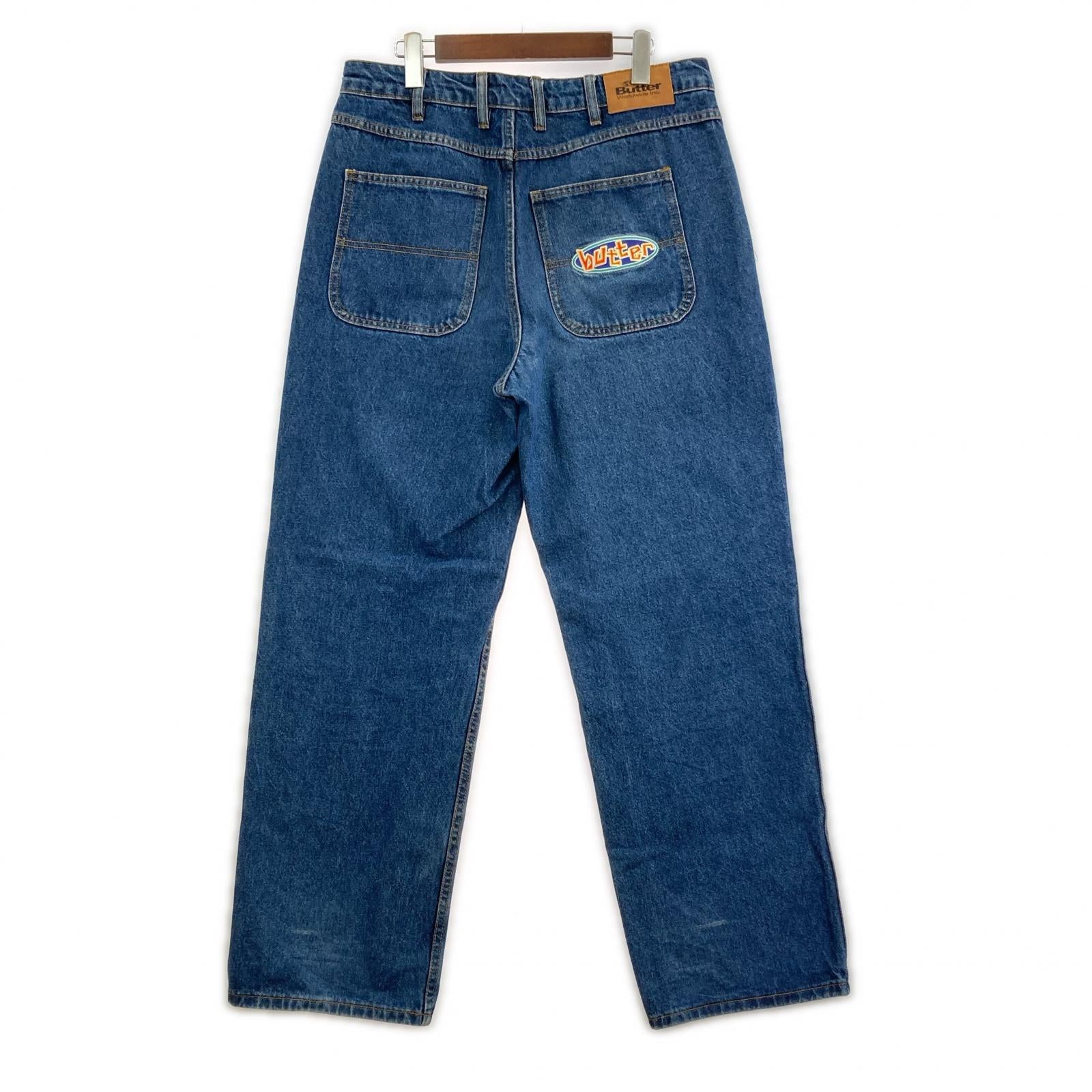 デニムパンツ BUTTER GOODS RELAXED Loose Fit デニムパンツ 30