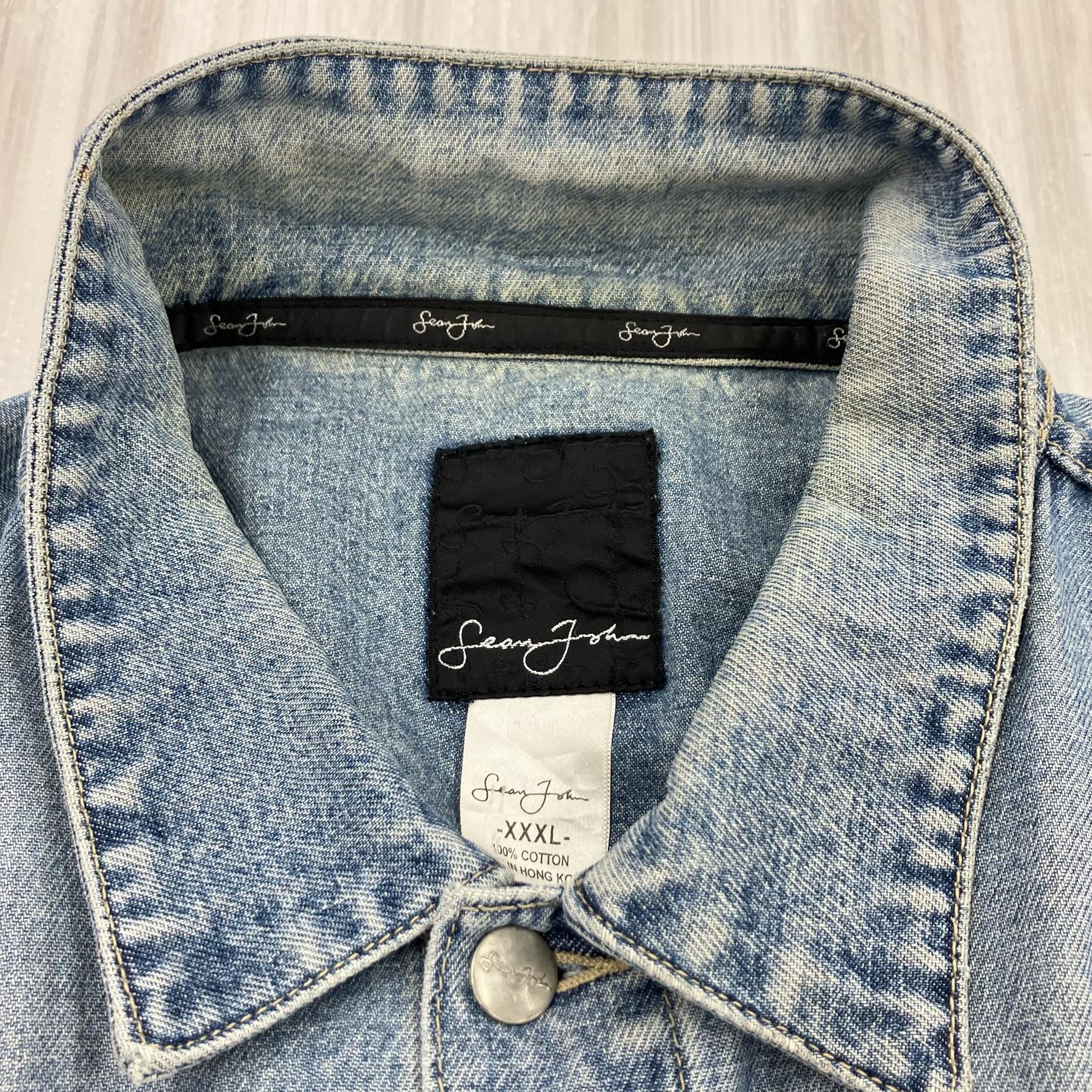デニムジャケット sean john デニムカバーオール XXL 3L
