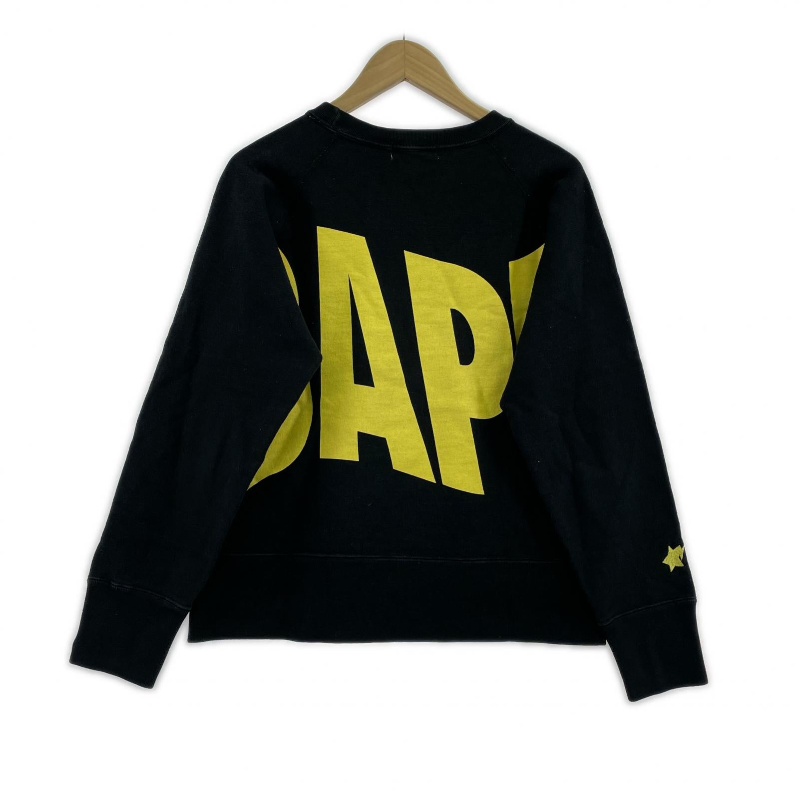 スウェット A BATHING APE スウェット・トレーナー S ブラック