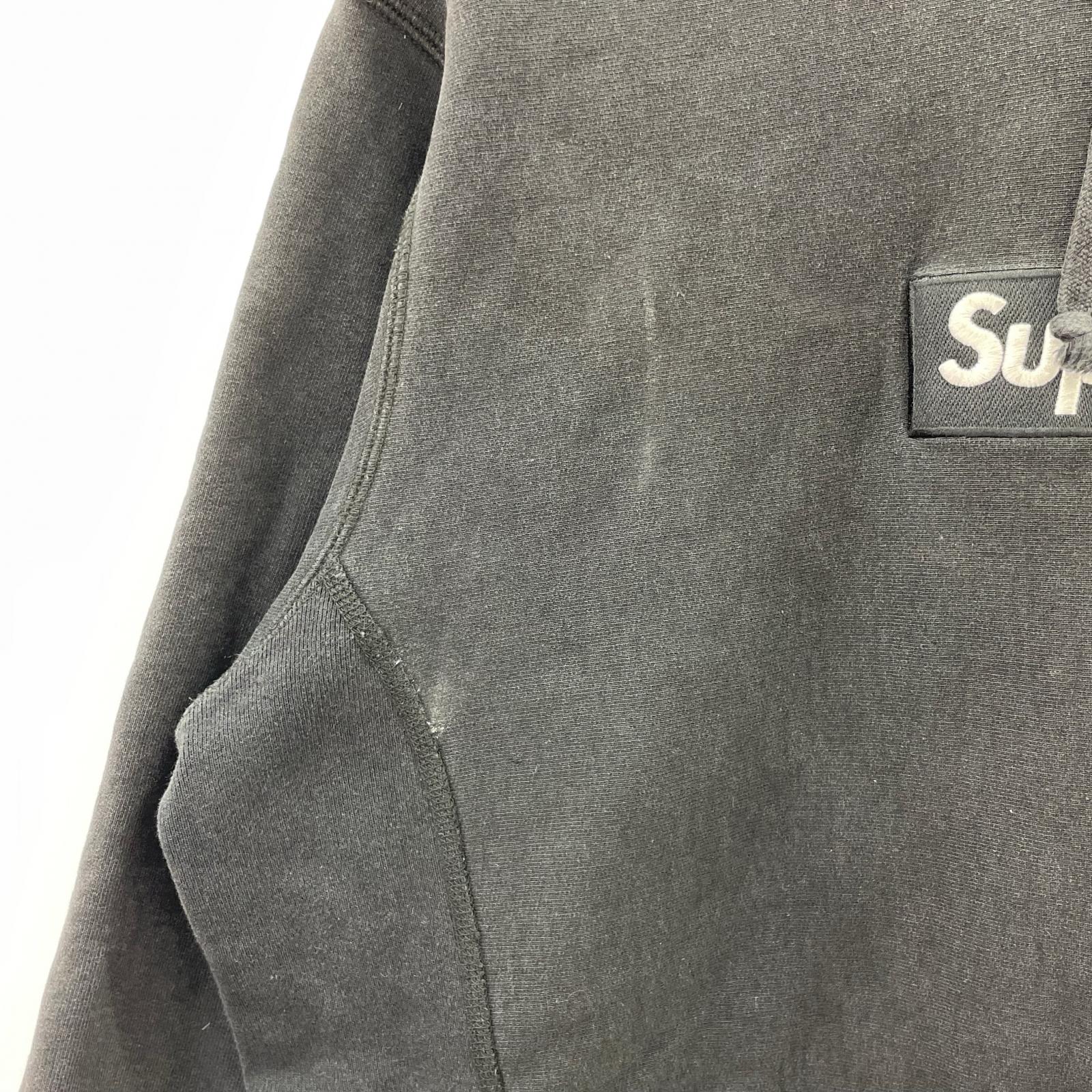 パーカー Supreme 17AW Box Logo Hooded Sweatshirt L 黒 L ブラック