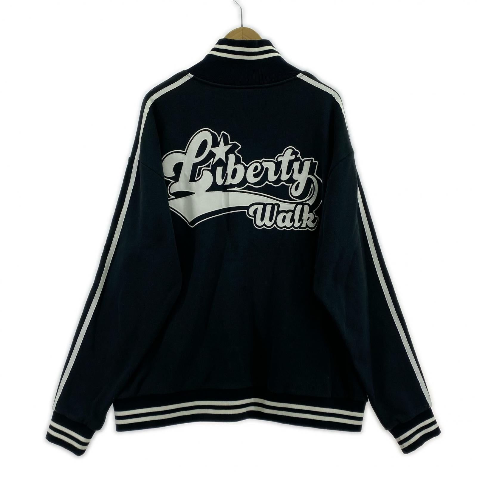 パーカー LIBERTY WALK LB Pop Logo Zipper 黒 (L) L ブラック