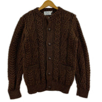 カーディガン KERRY WOOLLEN MILLS カーディガン 36 ブラウン