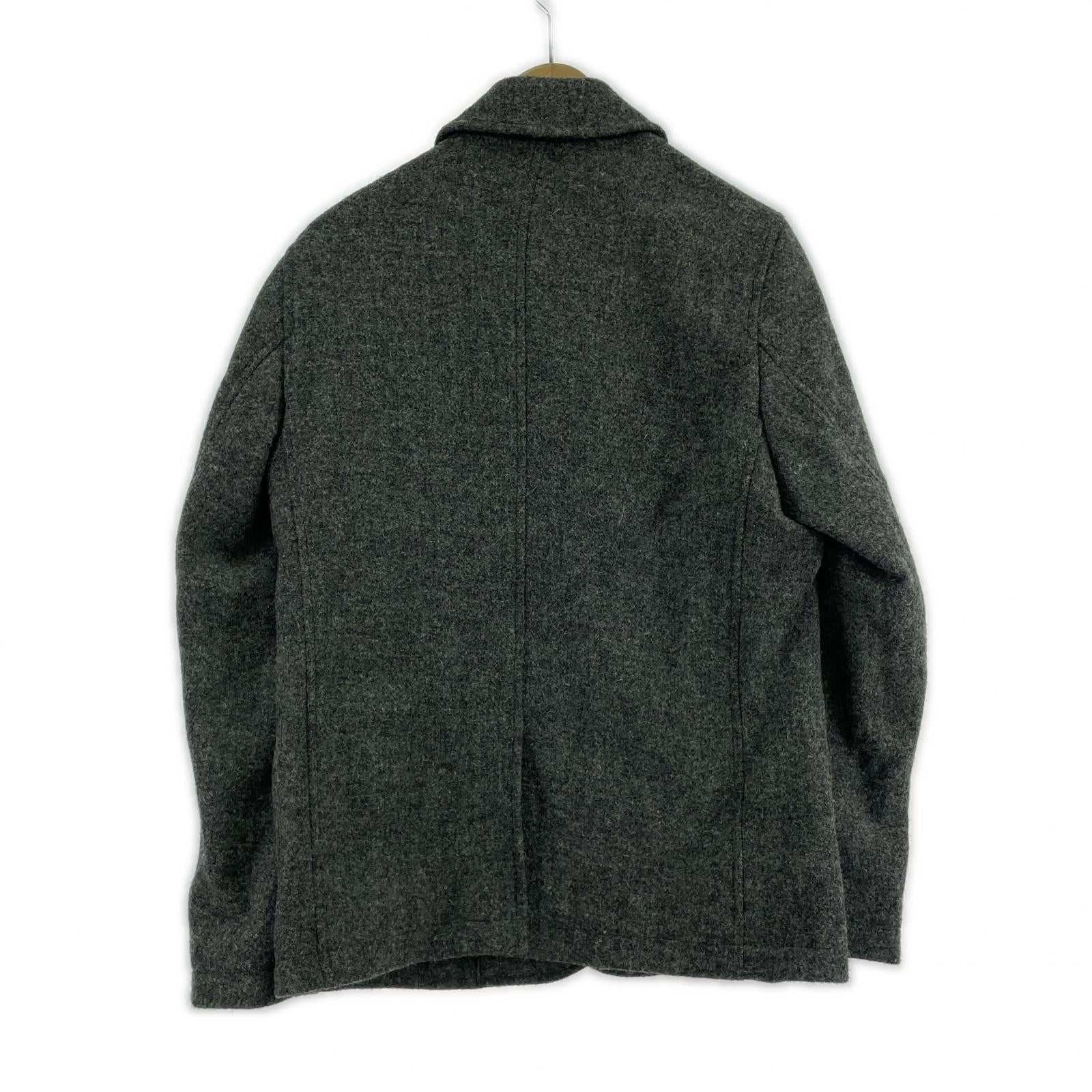 ジャケット ROSSO シングルピーコート グレー S グレー
