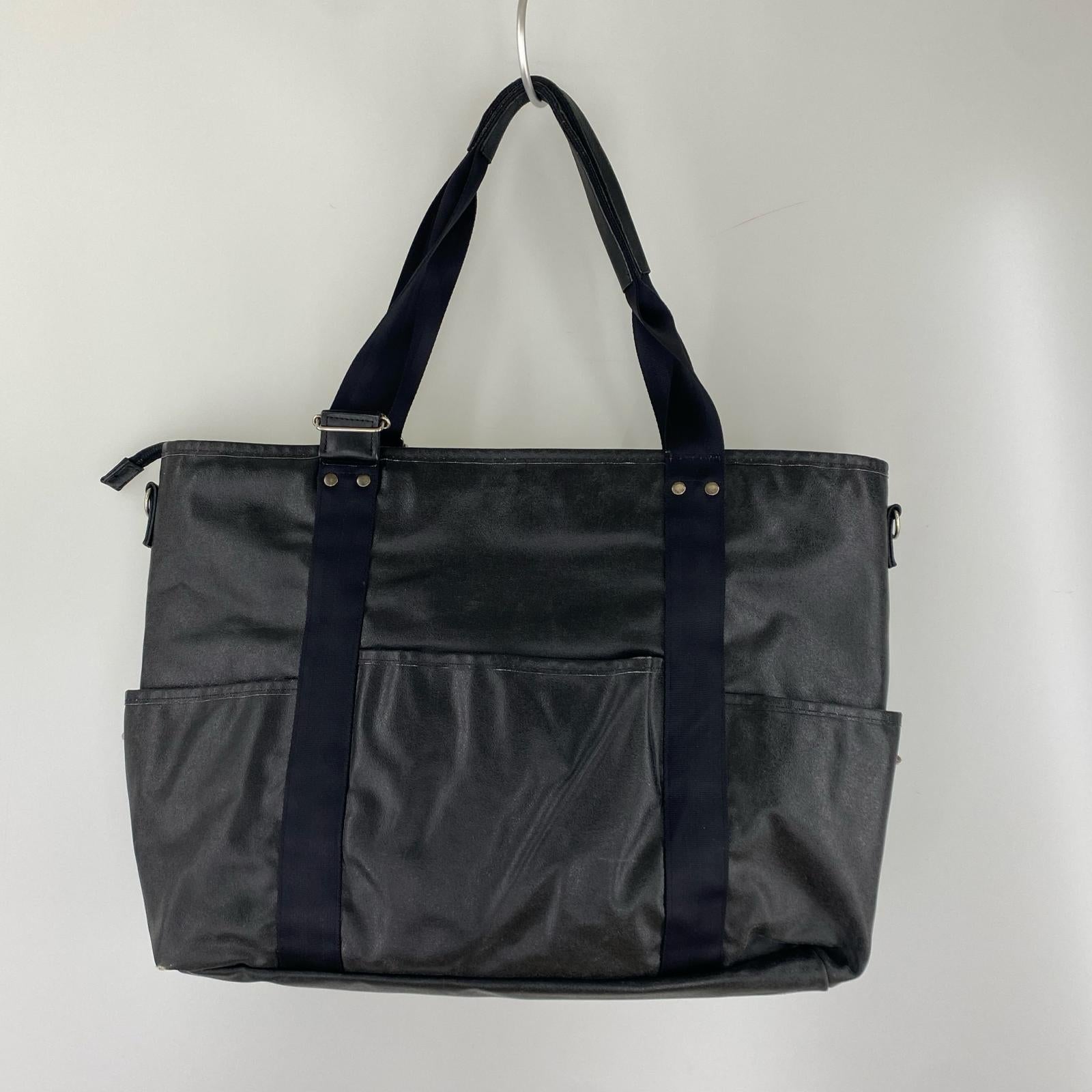 その他バッグ 森野帆布 レザートートバッグ BLK ブラック