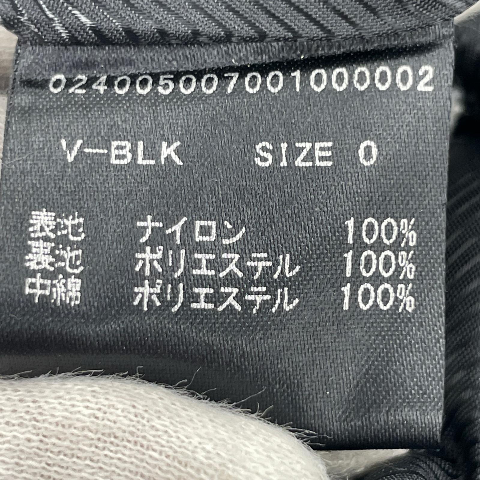 ミリタリージャケット BLANK フィッシュテールパーカー 0 黒 0 ブラック