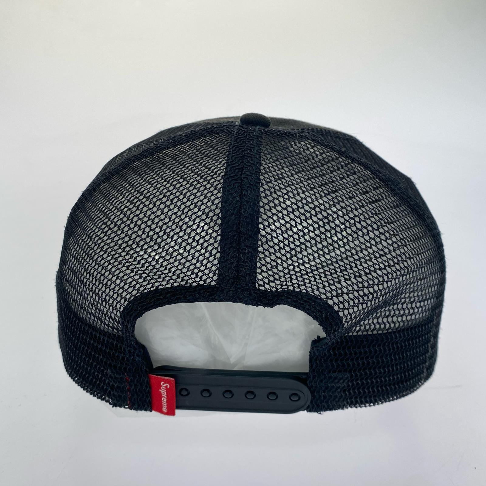 キャップ CREST MESH BACK BLACK ブラック