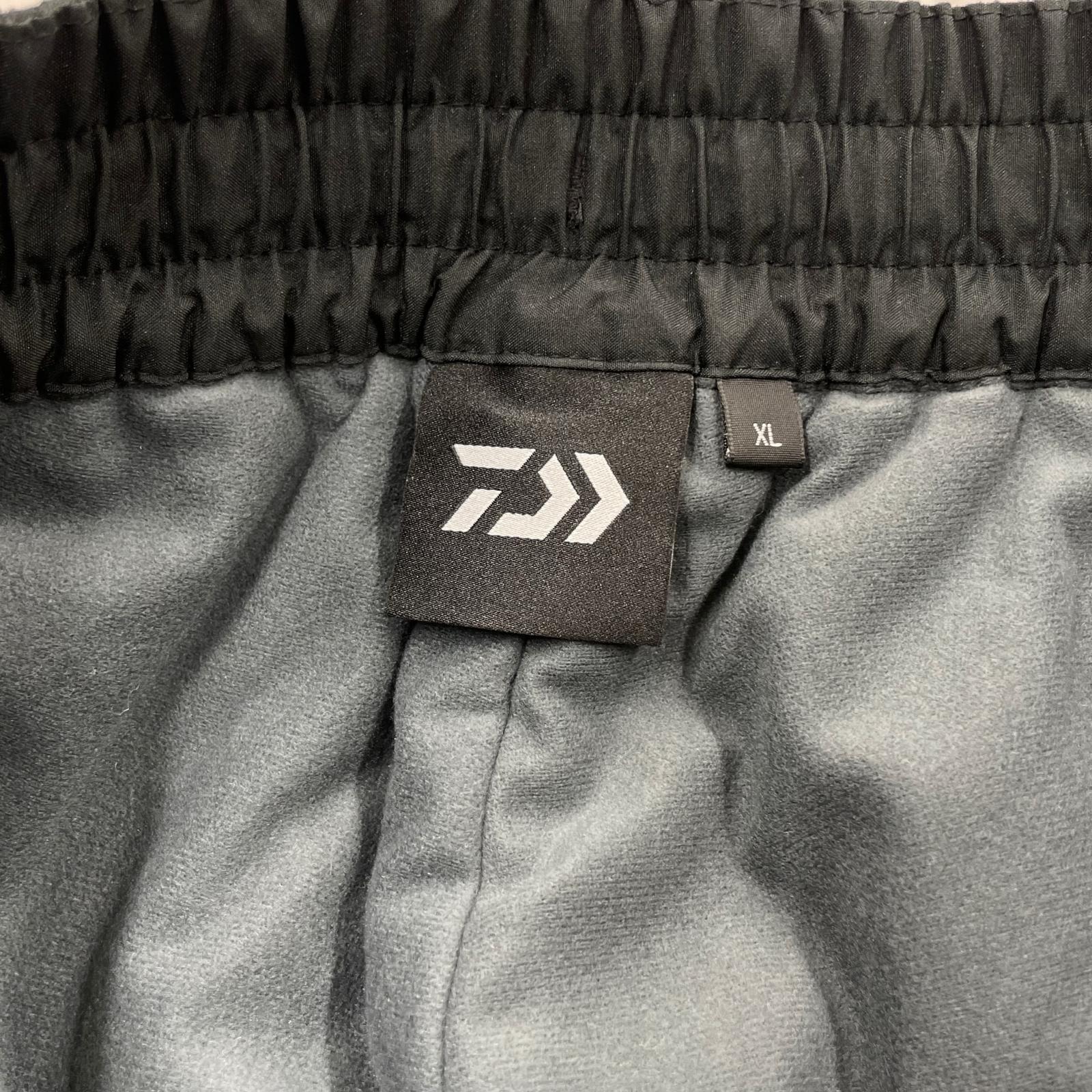 パンツ DAIWA RAIN MAX DW-3525 パラシュートパンツ ブラック LL ブラック