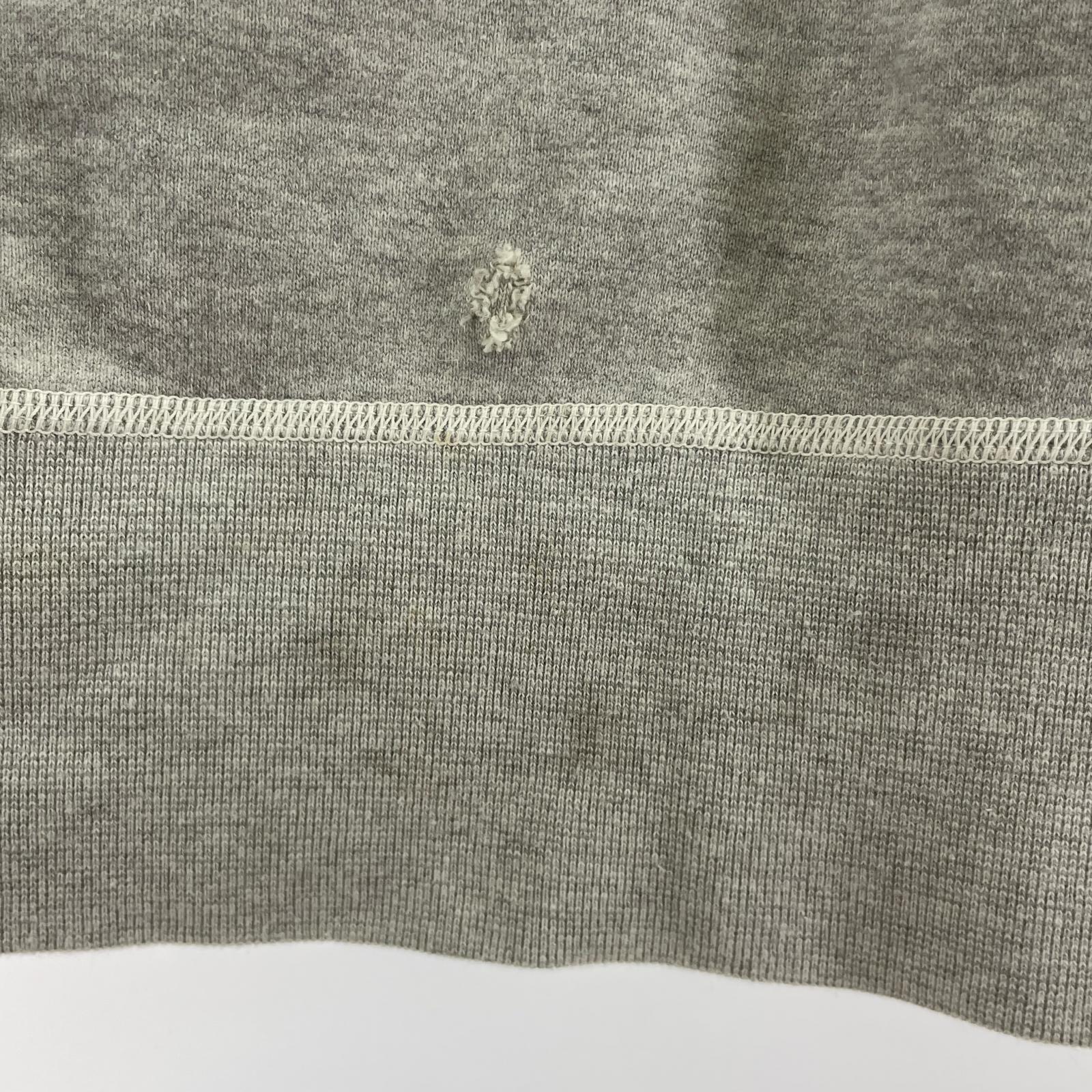 スウェット 24AW CREW SWEAT FLOWER L L グレー