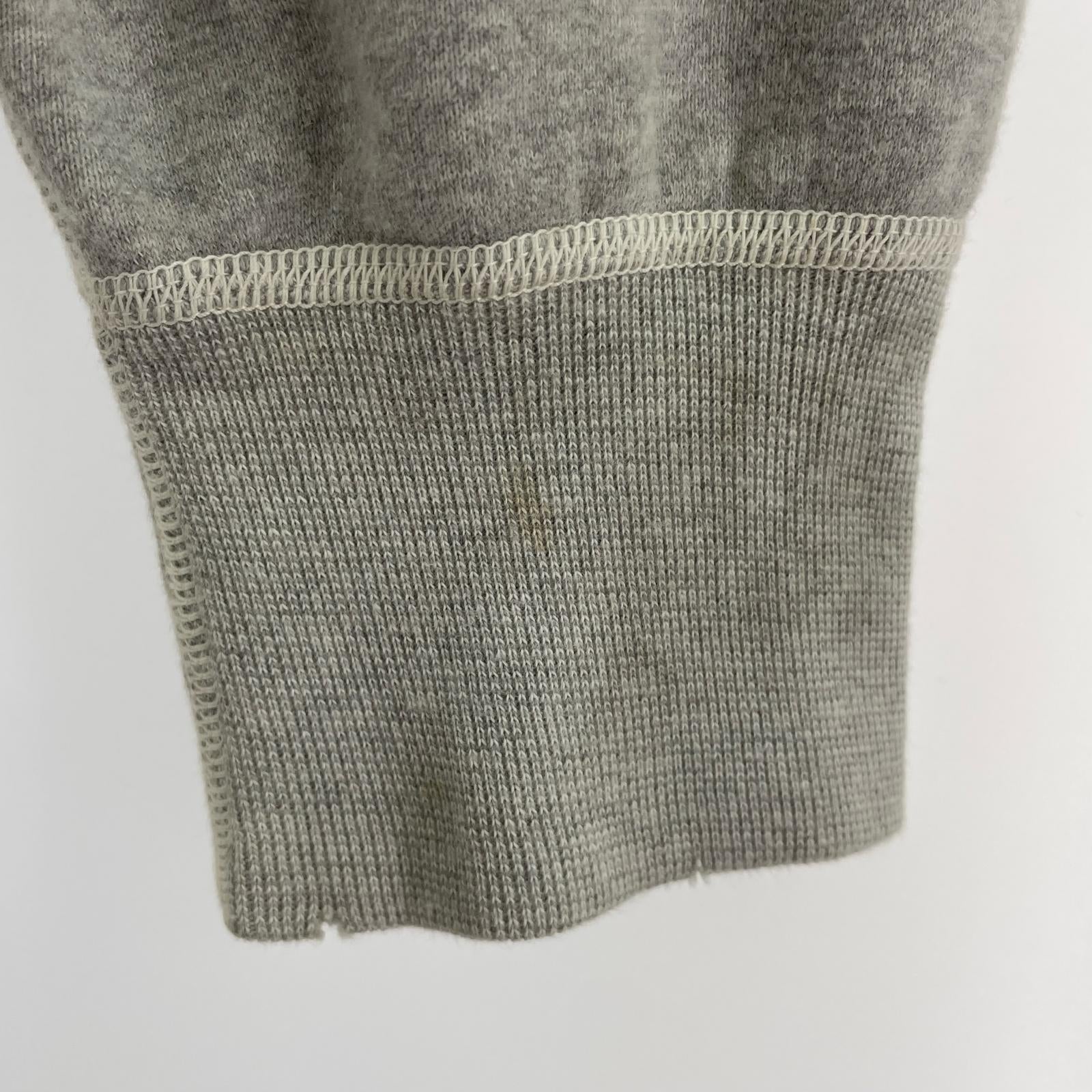 スウェット 24AW CREW SWEAT FLOWER L L グレー
