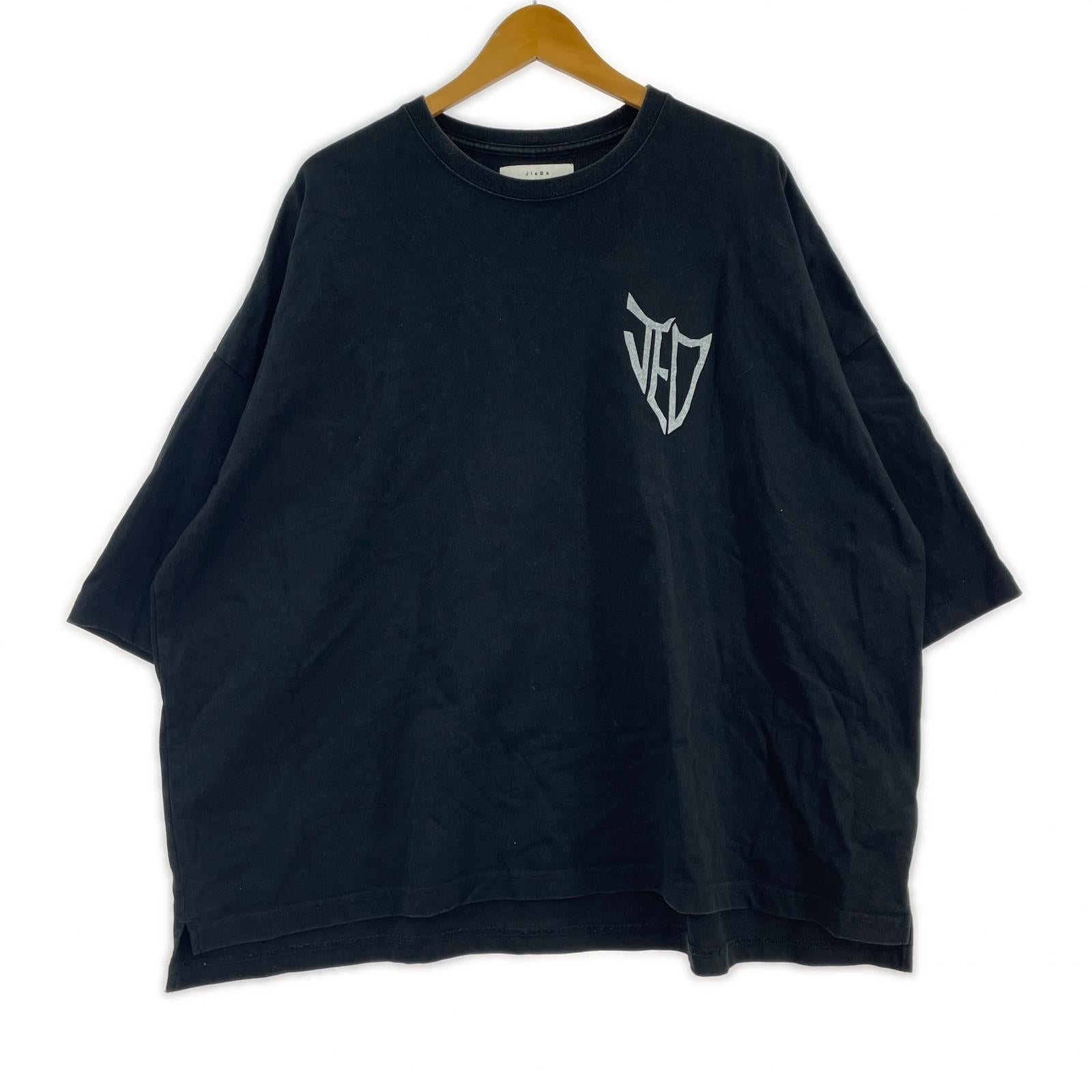 半袖Tシャツ JED PRINT TEE S/S ブラック ブラック