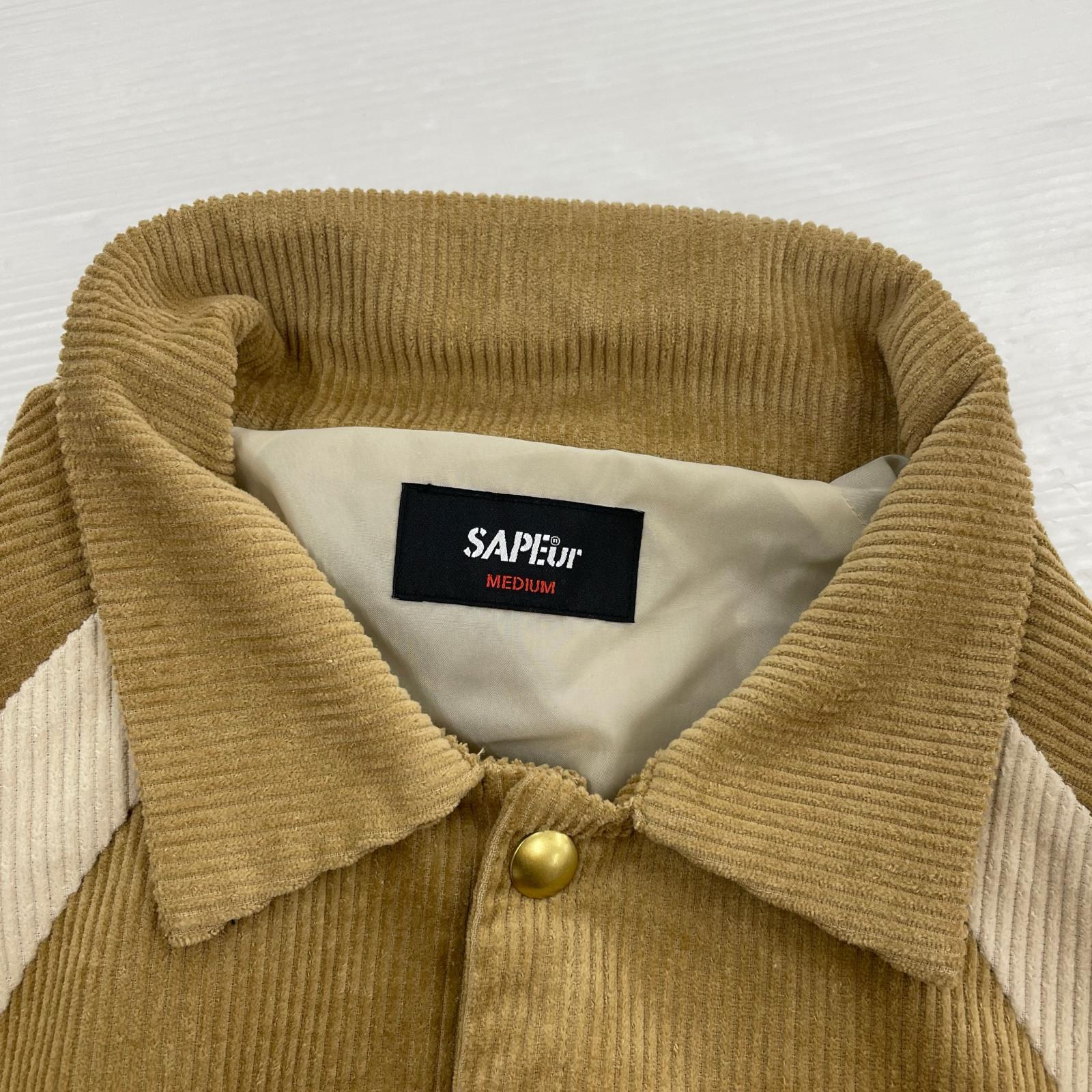 ジャケット Corduroy Track Coach Jacket(M)ベージュ M ベージュ