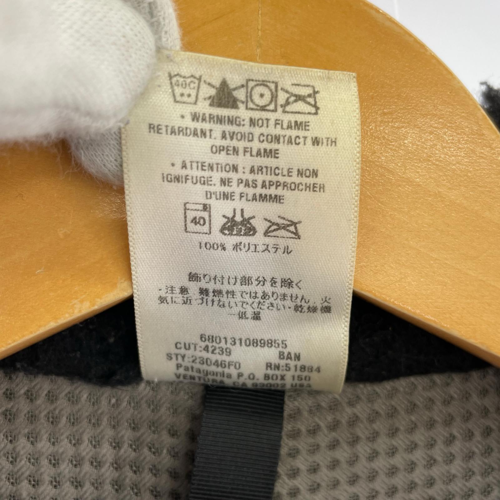 長袖シャツ 00s レトロX フリースベスト 黒 M ブラック