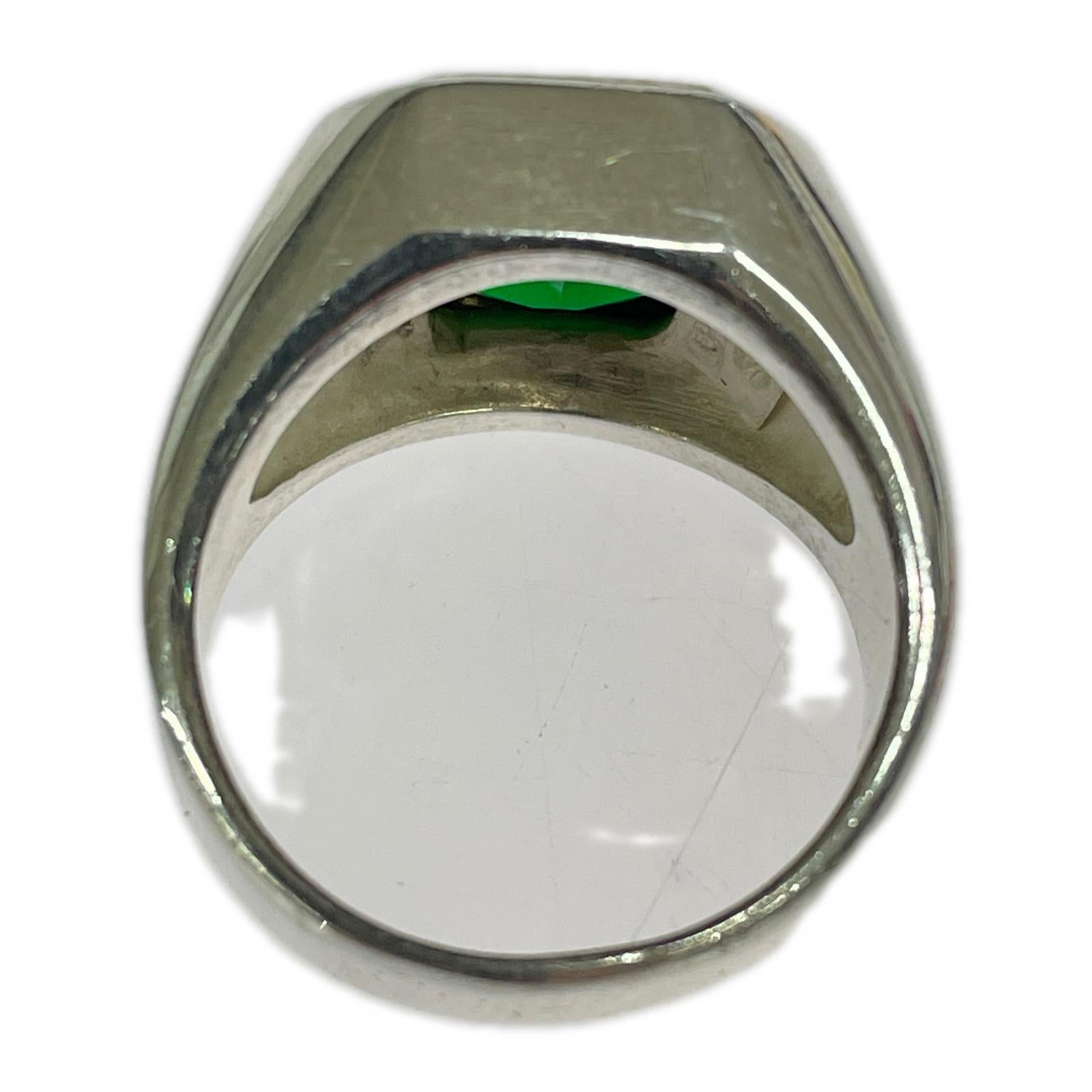 リング・指輪 ephemeral Gangster ring グリーン