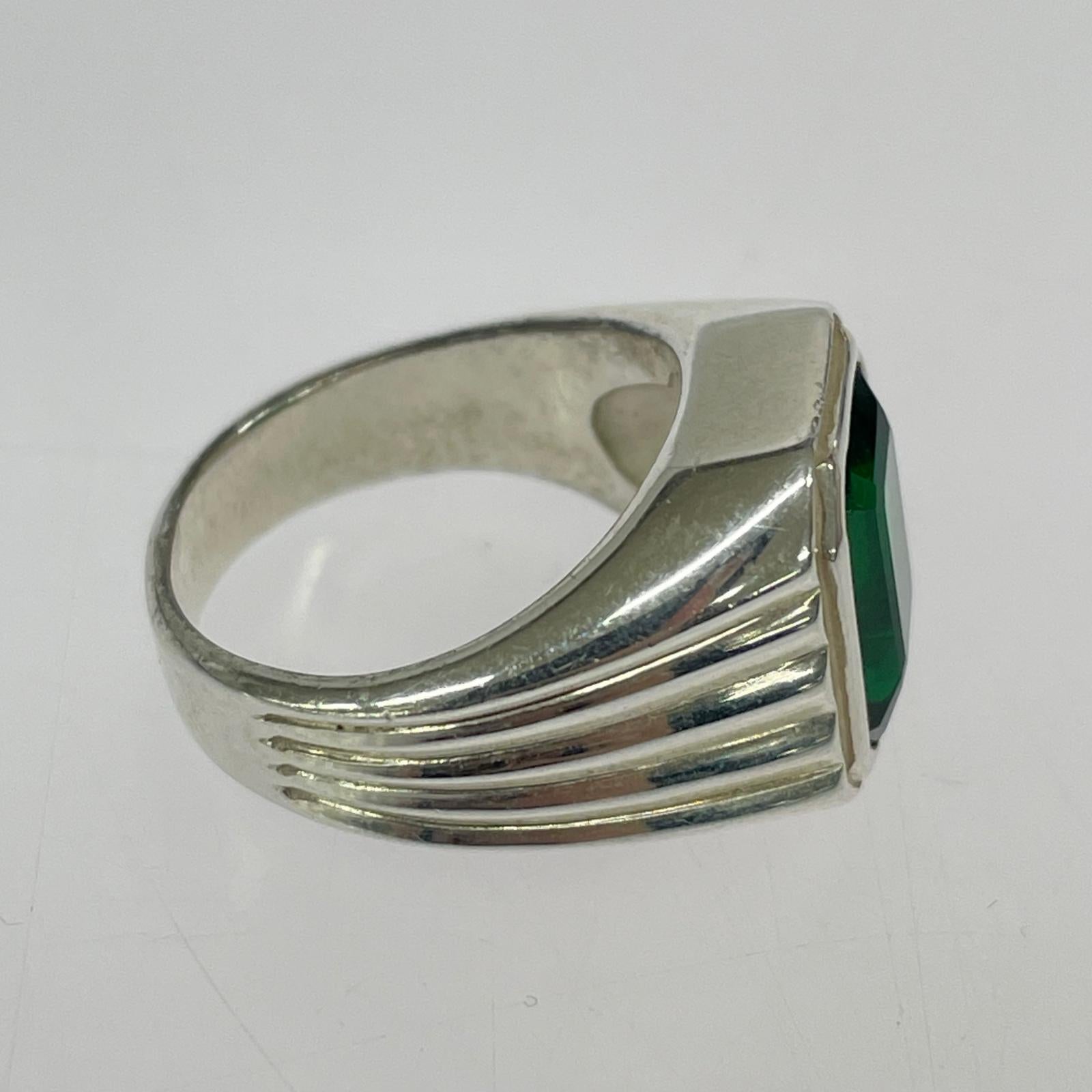 リング・指輪 ephemeral Gangster ring グリーン