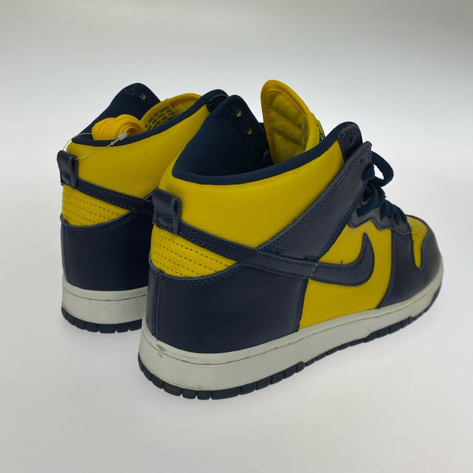 スニーカー NIKE DUNK HIGH SP MICHIGAN NYV/YEL 27.5cm (US9 1/2 UK9 EU45)