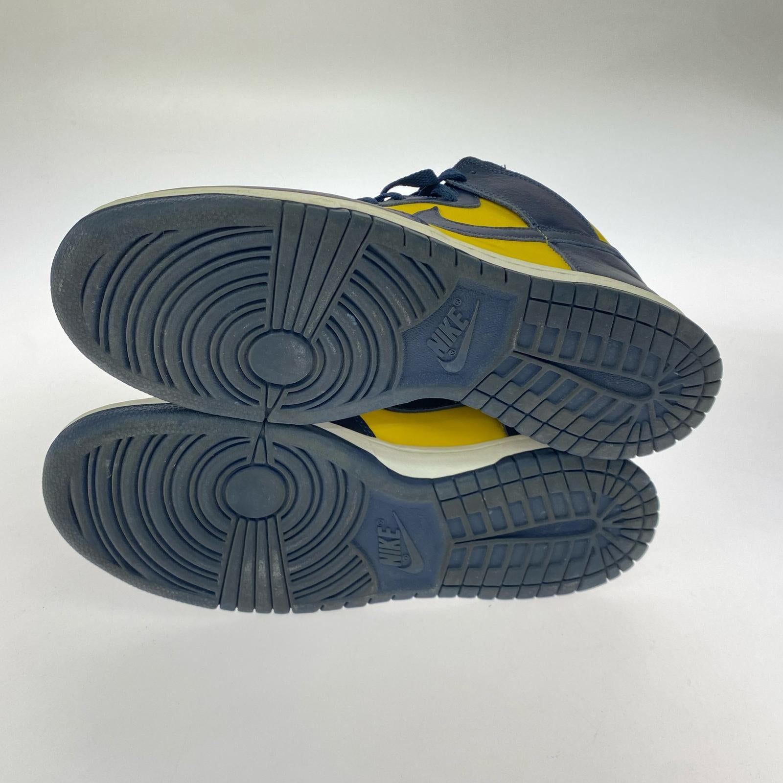 スニーカー NIKE DUNK HIGH SP MICHIGAN NYV/YEL 27.5cm (US9 1/2 UK9 EU45)