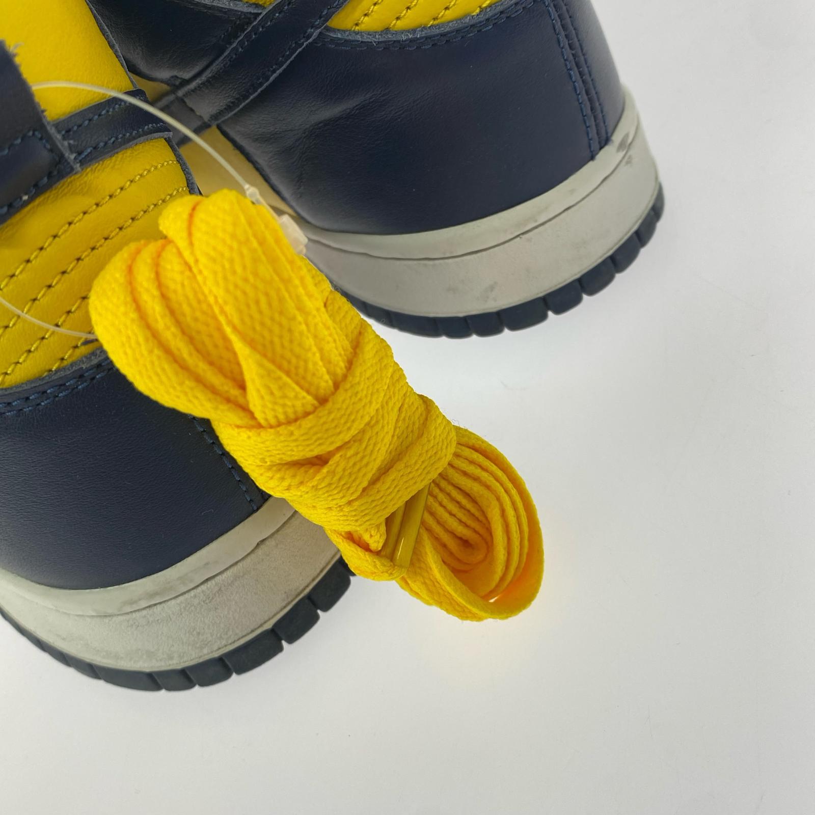 スニーカー NIKE DUNK HIGH SP MICHIGAN NYV/YEL 27.5cm (US9 1/2 UK9 EU45)