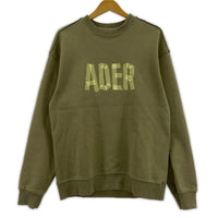 スウェット ADER ERROR スウェット・トレーナー カーキ