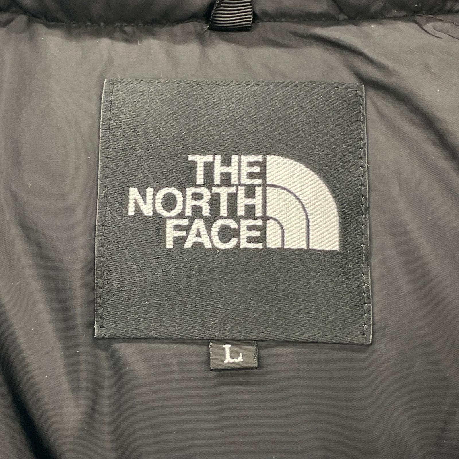 ダウンジャケット NUPTSE JACKET BLACK L ネイビー
