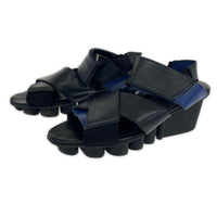 パンプス issey miyake サンダル 23.5 23.5cm (US5 1/2 UK5 EU37) ブラック